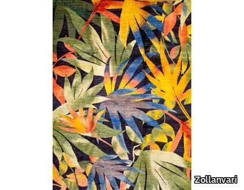 EXOTIC JUNGLE BEAT 2 - Rectangular wool rug _ Zollanvari