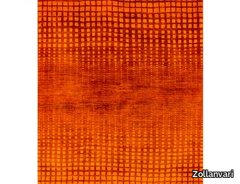 PERSPECTIVE IN TERRACOTTA - Rectangular wool rug _ Zollanvari