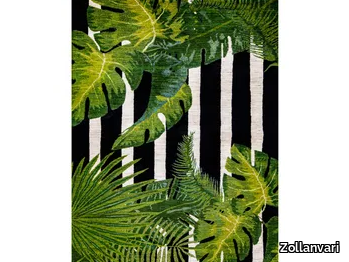 JUNGLE BEAT 1 - Rectangular wool rug _ Zollanvari