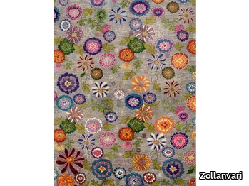 IKEBANA KYOTO 2 - Rectangular wool rug with floral pattern _ Zollanvari