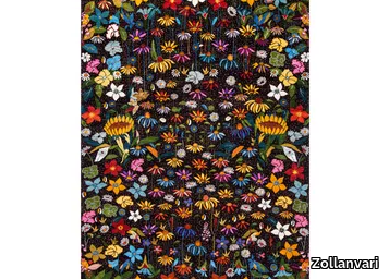 GARDEN OF EDEN 2 - Rectangular wool rug with floral pattern _ Zollanvari