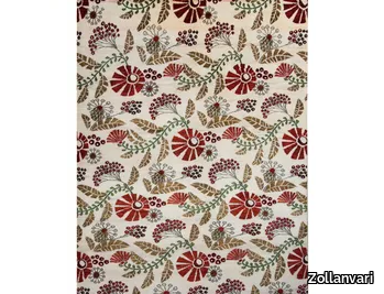 FLOWER POWER 2 - Rectangular fabric rug with floral pattern _ Zollanvari