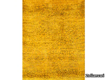 SĀKURU KYOTO IN TURMERIC 1 - Rectangular wool rug _ Zollanvari