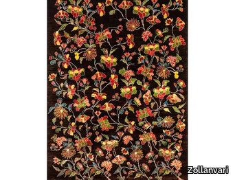 IKEBANA KYOTO 9A - Rectangular wool rug with floral pattern _ Zollanvari