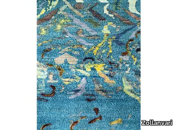 GRAFFITI 19 - Rectangular wool rug _ Zollanvari