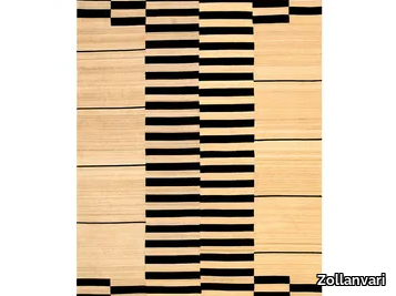 TOTEM BANEH KELIM 1A - Rectangular striped wool rug _ Zollanvari