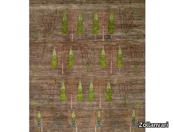 WOODLAND 2 - Rectangular wool rug _ Zollanvari