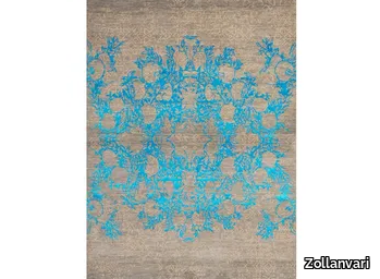 ANAR DAR TOOR 2C - Rectangular wool and silk rug _ Zollanvari