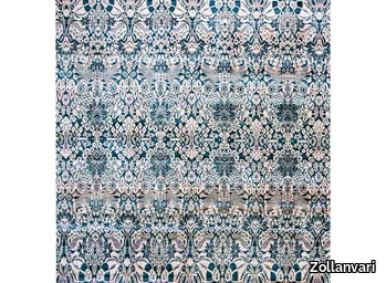 BAROQUE FRENCH FRUITS & FOLIAGE - Patterned rectangular wool and silk rug _ Zollanvari