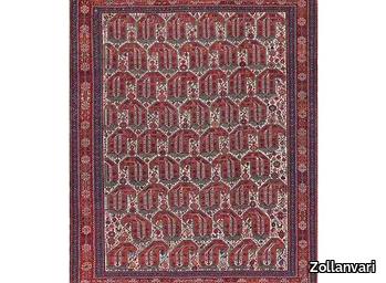 BOTEH WHITE GROUND SENNEH - Rectangular wool rug _ Zollanvari