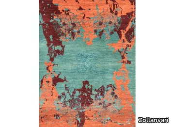 DERAKHTE ANAR 4B - Rectangular wool and silk rug _ Zollanvari