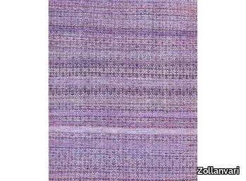 FLORAL ZILLU IN LILACS & WHITE - Rectangular wool rug _ Zollanvari