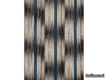 IKAT KELIM 1 - Rectangular striped wool rug _ Zollanvari