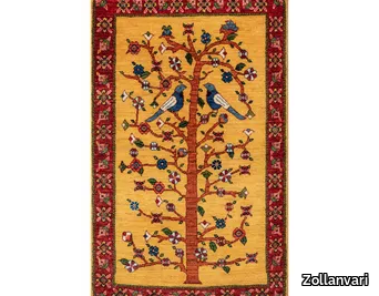 GOL-O-BOLBOL 1 - Rectangular wool rug _ Zollanvari