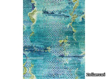 IRIDESCENCE SNAKE SKIN - Rectangular wool and silk rug _ Zollanvari