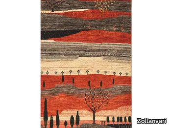 LANDSCAPES OF MY FATHERLAND 19 - Rectangular wool rug _ Zollanvari