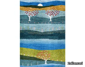 LANDSCAPES OF MY FATHERLAND 25 - Rectangular wool rug _ Zollanvari