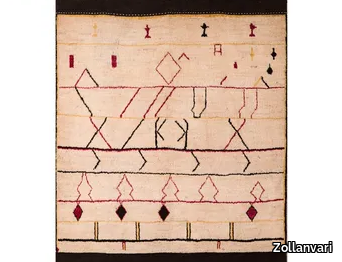 MAGHREB'I ZIGORAT 2 - Rectangular wool rug _ Zollanvari