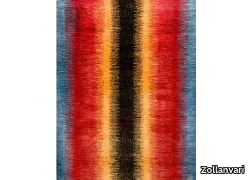 MIRAGE 10 - Rectangular striped wool rug _ Zollanvari