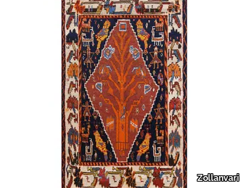 OLD SHISH BLUKI TREE OF LIFE GABBEH - Rectangular wool rug _ Zollanvari