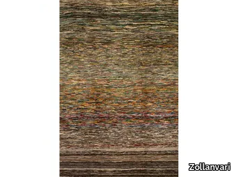 RECYCLED ABRASH STRIPES - Rectangular wool rug _ Zollanvari