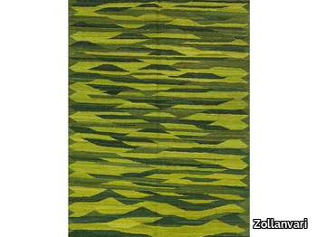 ROLLING GREEN HILLS 2 - Rectangular wool rug _ Zollanvari