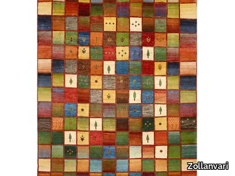 SQUARES REVISITED 1 - Check rectangular wool rug _ Zollanvari