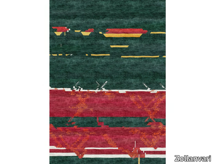 ORCHARD 3 - Rectangular wool rug _ Zollanvari