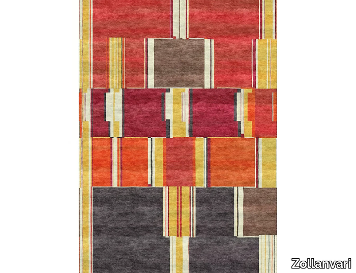 METROPOLIS 5 - Rectangular wool rug _ Zollanvari