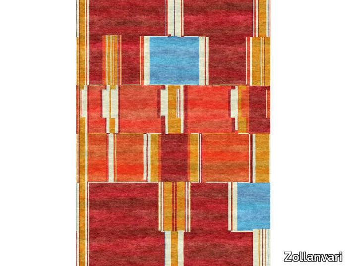 METROPOLIS 2 - Rectangular wool rug _ Zollanvari