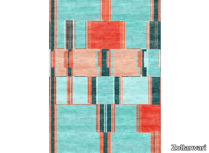 METROPOLIS 3 - Rectangular wool rug _ Zollanvari