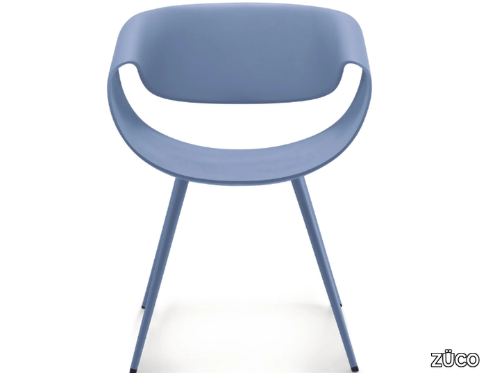 LITTLE PERILLO - Chair and lacquered aluminum legs _ ZÜCO