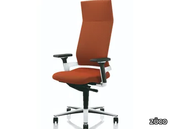 LACINTA - Swivel high-back office chair with 5-Spoke base _ ZÜCO