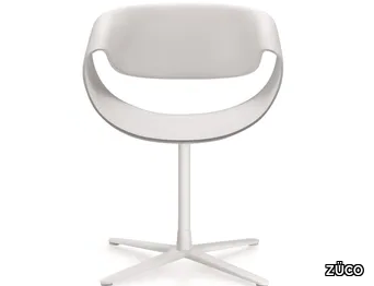 LITTLE PERILLO - Swivel with 4-spoke base plastic chair _ ZÜCO