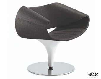 PERILLO - Fabric easy chair with armrests _ ZÜCO