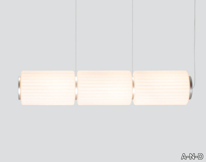 COLUMN 175 HORIZONTAL - LED glass pendant lamp _ A-N-D