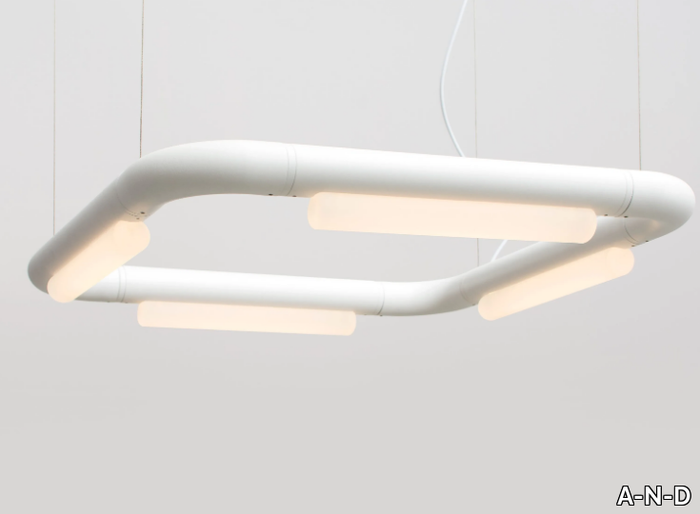 PIPELINE CM5 - LED acrylic and aluminium pendant lamp _ A-N-D