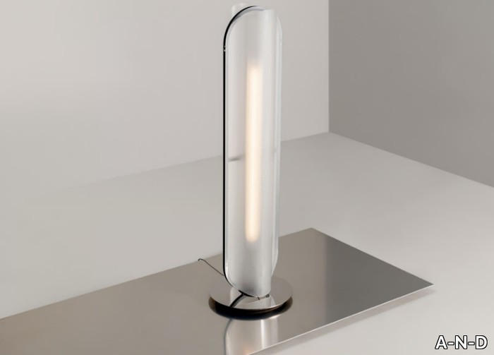 VALE - LED acrylic floor lamp with dimmer _ A-N-D