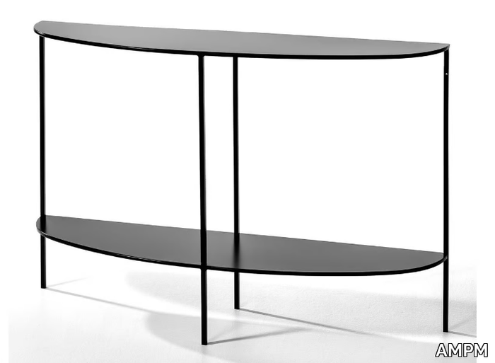 ANYA - Demilune metal console table _ AMPM