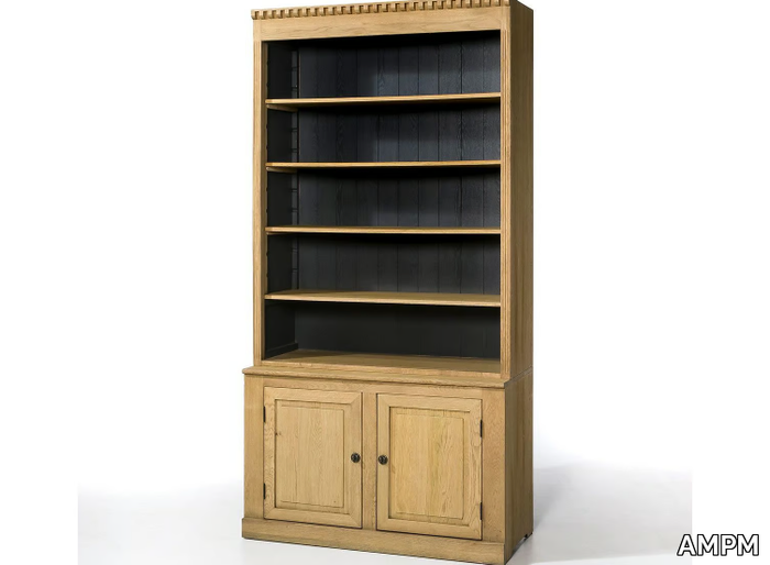 ARIA - Oak highboard with doors _ AMPM