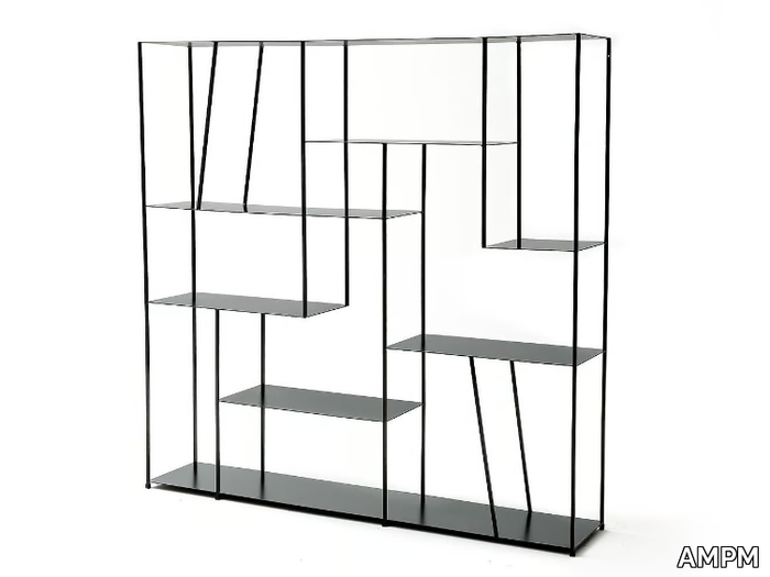 KANATO - Open metal bookcase _ AMPM