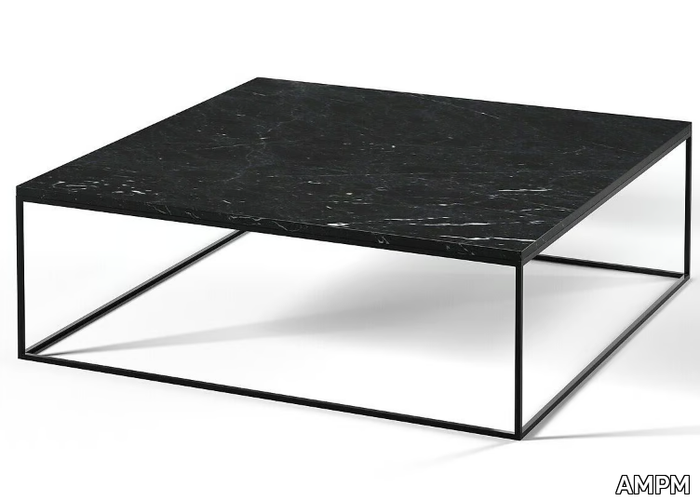 MAHAUT - Low square marble coffee table _ AMPM