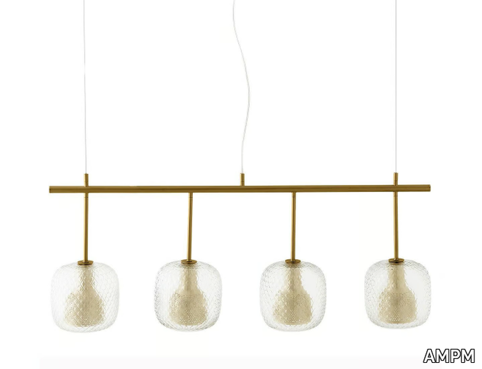 MISTINGUETT - Glass pendant lamp _ AMPM