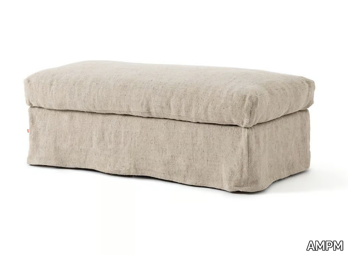 NEO CHIQUITO - Upholstered fabric footstool _ AMPM