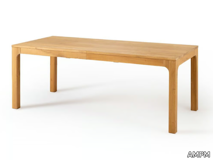 THÉADORA - Rectangular extending oak table _ AMPM