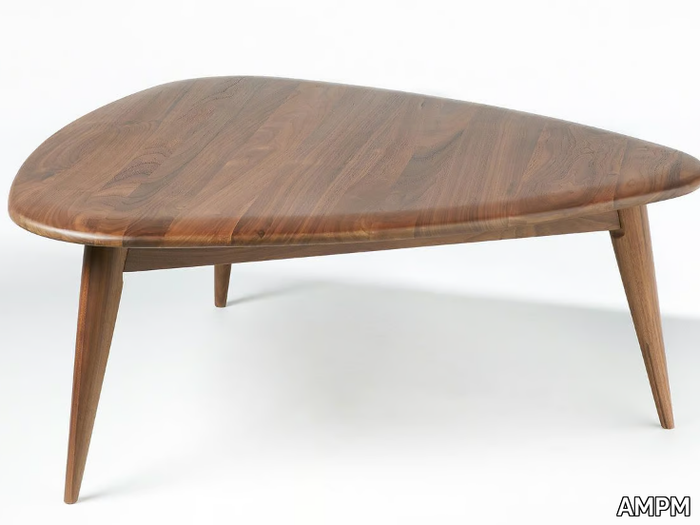 THÉOLEINE - Low walnut coffee table _ AMPM