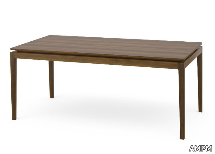 YOLO - Extending rectangular wooden table _ AMPM