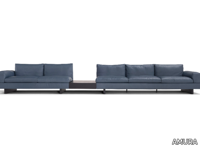 TAU - 5 seater leather sofa _ AMURA