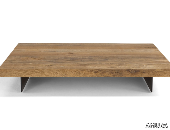 TAU - Square wooden coffee table _ AMURA