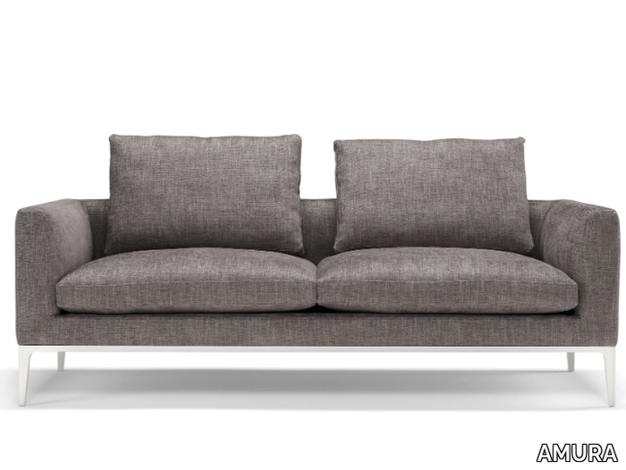 LEONARD - 2 seater fabric sofa _ AMURA